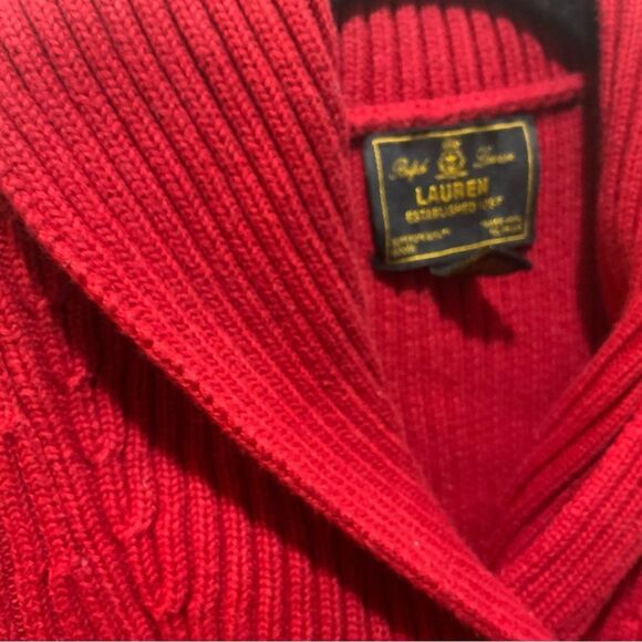 Ralph Lauren Women’s Knit Sweater Buckle Hardware 100%Cotton Size M - Picture 3 of 12